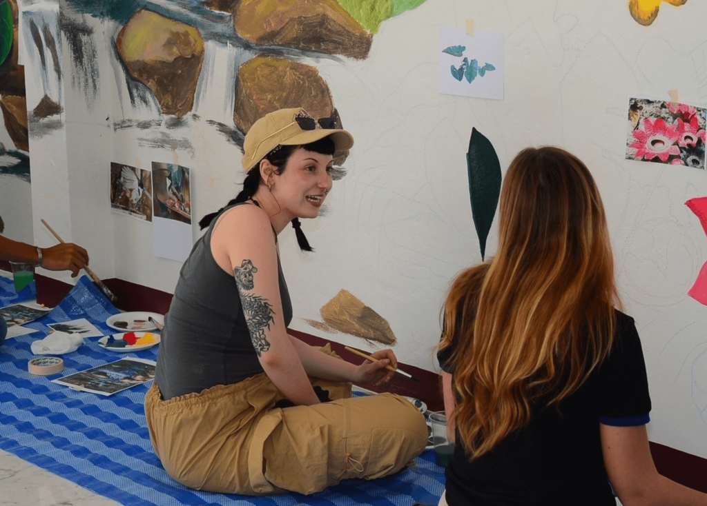BFITS Teacher Millie connecting with fellow teacher in Thailand