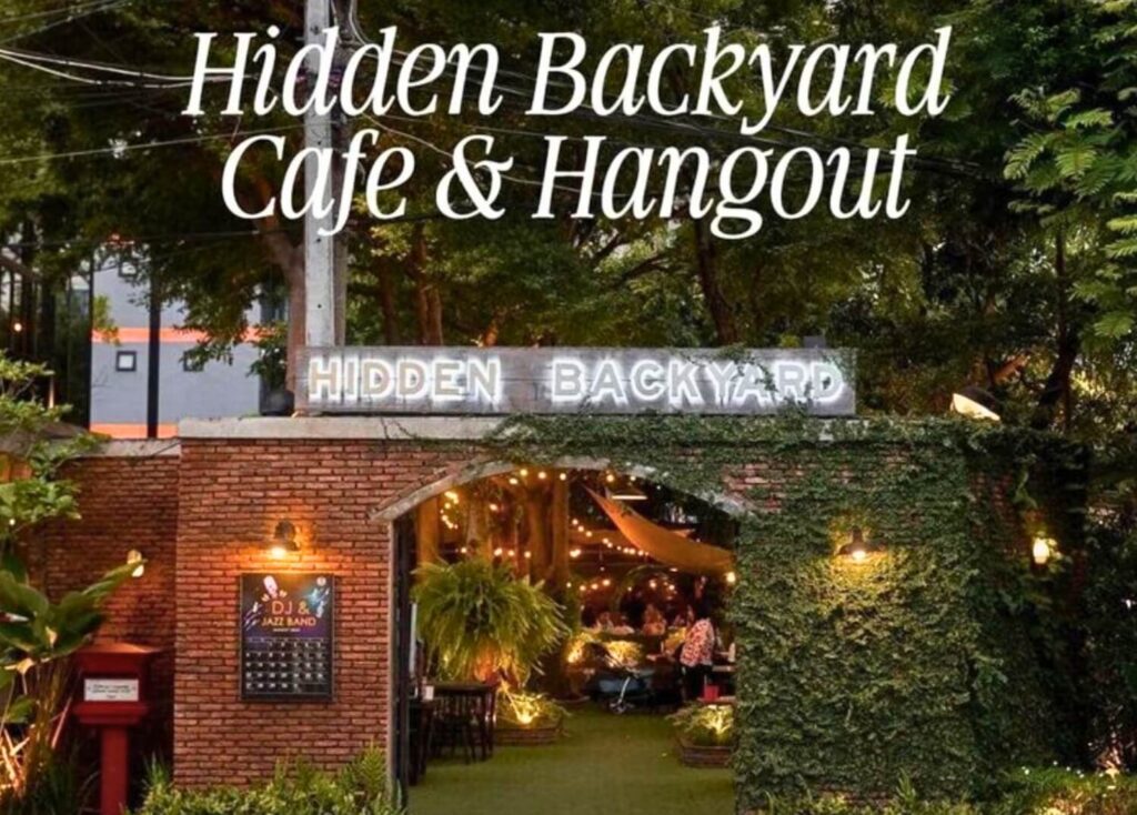 Hidden Background Cafe & Hangout located in Pakkret, Thailand