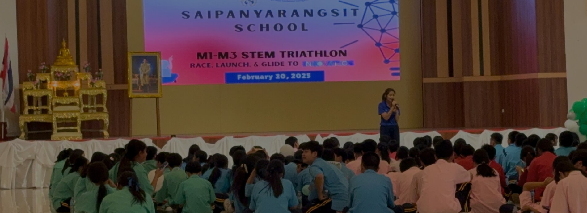 Be Like Anthony_Showcase STEM Innovation at the SPR Lower-Level Mathayom Triathlon Expo